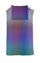 Damai dekbedovertrek Rainbow - Satijn - 140x200/220 cm - Violet