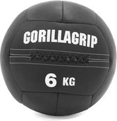Gorillagrip-medicine balls-6Kg-zwart