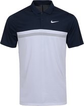 Nike Dri-FIT Victory Men's Golf Polo Blue/White
