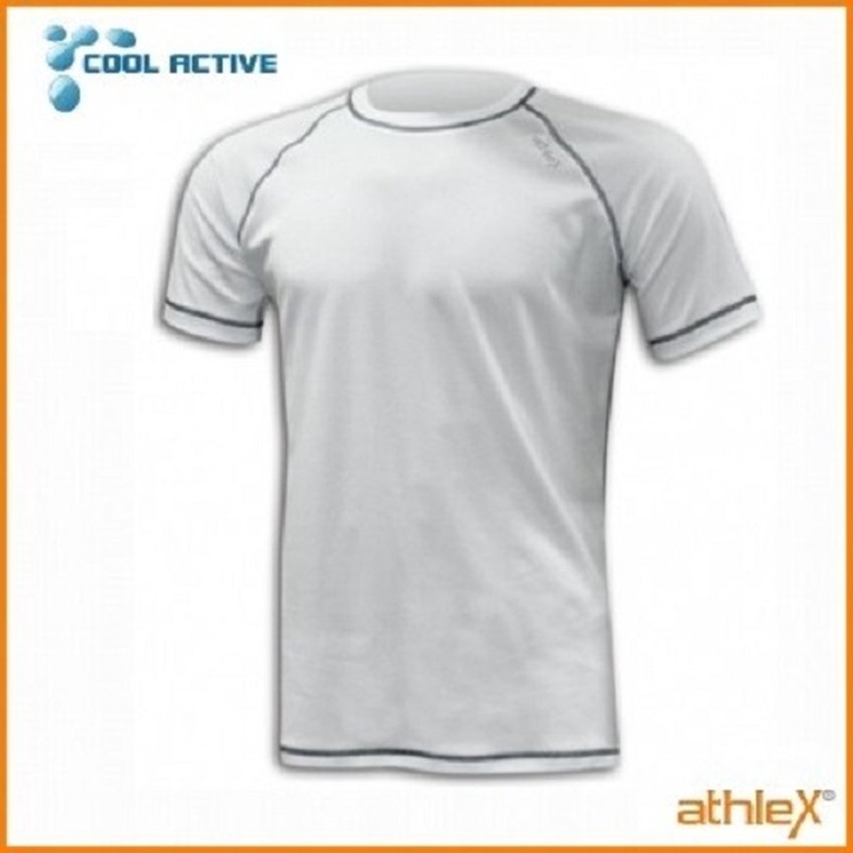 Athlex Cool Active Shirt korte mouw L Wit