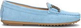 Notre-V 03-011-12 Mocassins - Instappers - Dames - Lichtblauw - Maat 42