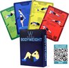 Afbeelding van het spelletje WEBU 51 Bodyweight Workout Kaarten - Fitness – Crossfit - Thuis Sporten –  Krachttraining - Incl gratis professionele trainingsvideo’s
