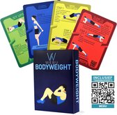 WEBU 51 Bodyweight Workout Kaarten - Fitness – Crossfit - Thuis Sporten –  Krachttraining - Incl gratis professionele trainingsvideo’s