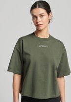 Superdry Dames tshirt Code Tech Oversized T-shirt met wijdvallende pasvorm