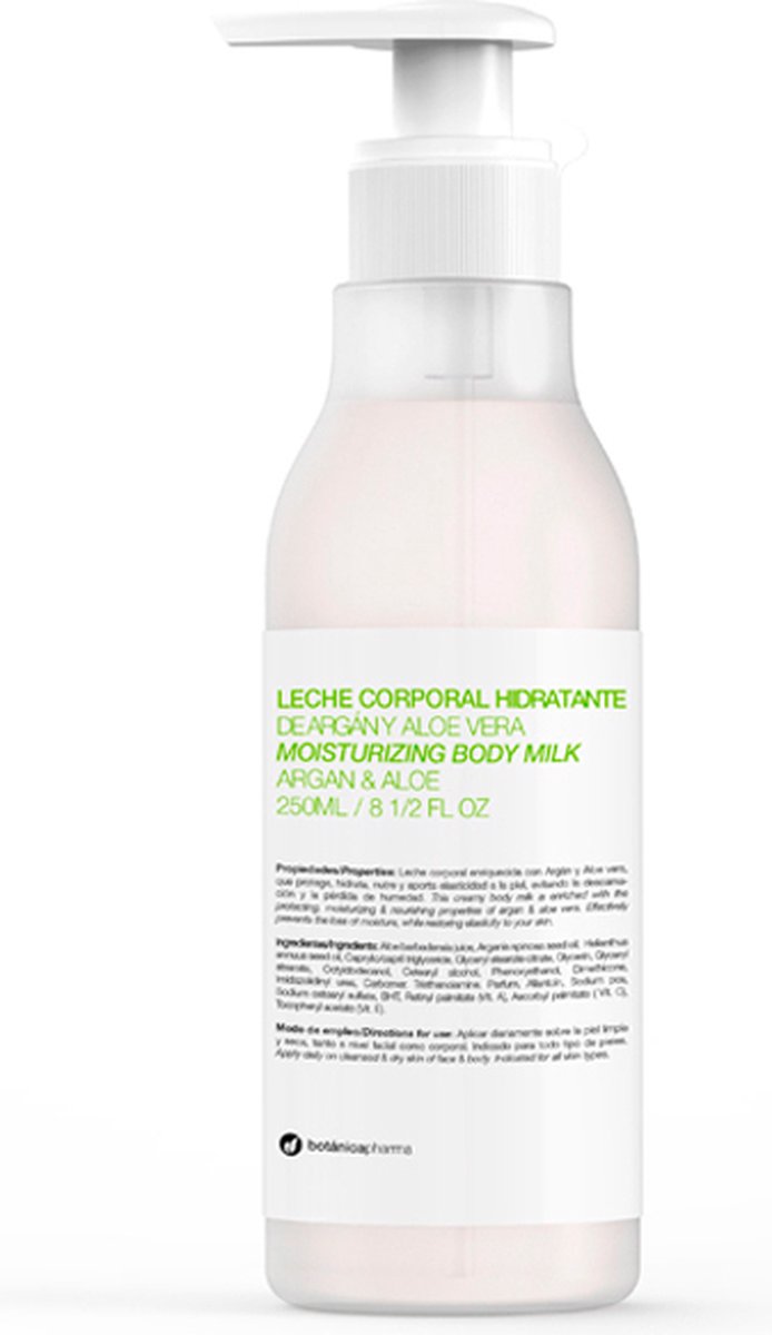 Botanicapharma - Moisturizing Body Milk Moisturizing Body Milk Argan & Aloe 250Ml