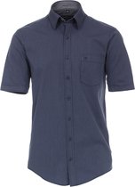 Casa Moda Overhemd korte mouw blauw (Maat: 4XL)