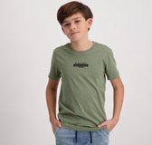 Cars jeans t-shirt jongens - groen - Juan - maat 140
