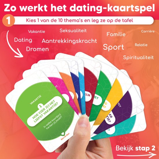 Hart tot Hart Dating - 2 spellen - Relatiespel - Vragen Spel Relatie