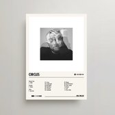 Mac Miller Poster - Circles Album Cover Poster - Mac Miller LP - A3 - Mac Miller Merch - Muziek