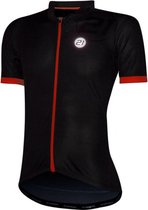 21Virages fietsshirt korte mouwen heren Troia Zwart Rood-XXL