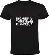 Because there is no Planet B | Heren T-shirt | Zwart | Earth | Aarde | Planeet | Uniek | Milieu | Bewust | Vriendelijk | Liefdadigheid | Klimaatactivist