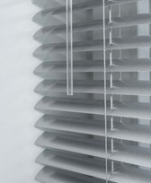 Aluminium Jaloezieën 25mm - Zilver - 70 x 130 cm - Raamdecoratie op maat