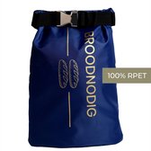 BROODNODIG® - Herbruikbare Boterhamzak - van 100% Gerecyclede PET-flessen - Ideaal als Diepvrieszakjes - Lunchzak - Herbruikbaar Boterhamzakje - Foodwrap - Lunchbox - 30x20cm - Bla