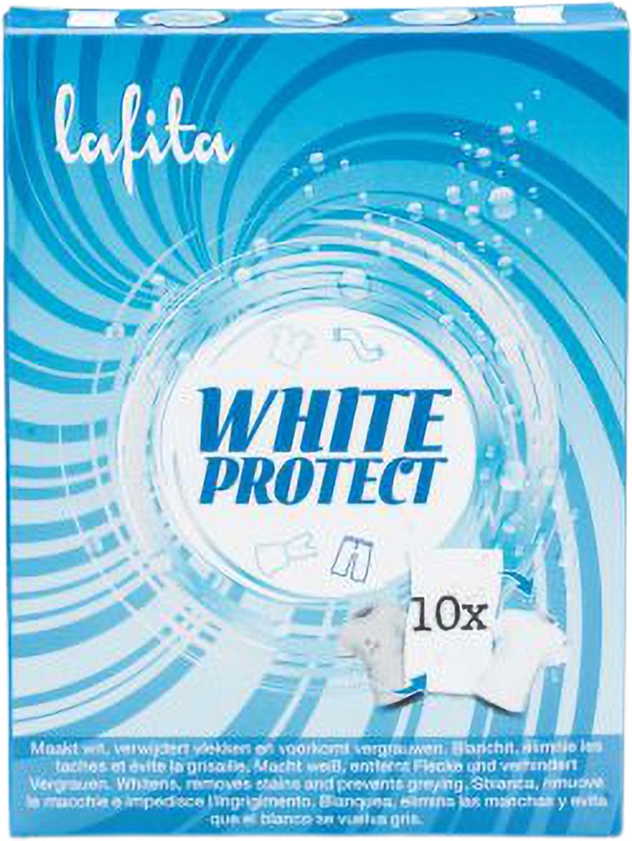 Lafita White Protect - Colour Catcher - Wasdoekjes voor witte was - 10 stuks
