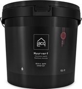 Lacq Muurverf Ultramat 10L - RAL 9010 - professionele kwaliteit