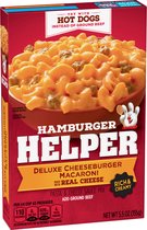 Hamburger Helper Deluxe Cheeseburger - Macaroni - Amerikaanse maaltijdmix - 155g