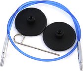 KNITPRO KABEL 50CM BLAUW