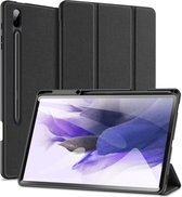 Dux Ducis - Tablet Hoes geschikt voor Samsung Galaxy Tab S8 Plus - Domo Book Case - Zwart