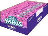 Nerds Candy - Grape & Strawberry Nerds - Doos 12x 141 g