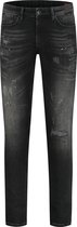 Purewhite - Jone 899 Distressed Heren Skinny Fit   Jeans  - Grijs - Maat 28