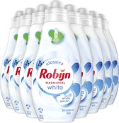 Robijn Klein & Krachtig Stralend Wit Vloeibaar Wasmiddel - 8 x 19 wasbeurten - Voordeelverpakking