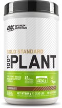 Bol.com Optimum Nutrition Gold Standard 100% Plant-based Protein - Chocolate - Vegan Protein - Plantaardig Proteine Poeder - Eiw... aanbieding