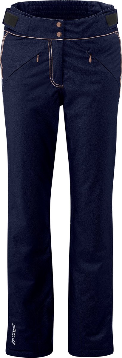 Maier Sports Dames Denimtogo Skibroek Blauw