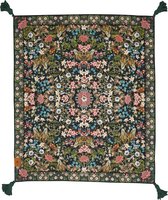 Picknickkleed Wild Flower - 164 x 147 cm - handgetekend ontwerp - katoen