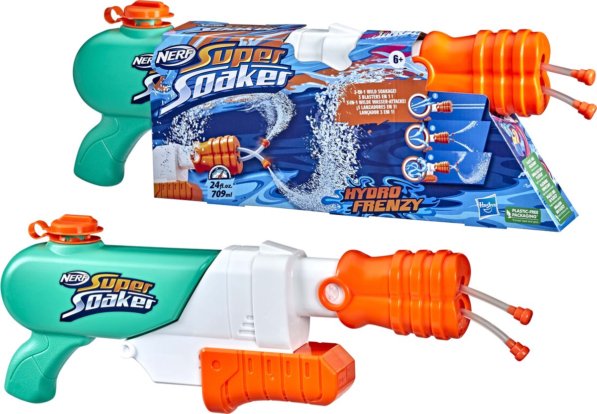 NERF Super Soaker Hydro Frenzo - Waterpistool — afbeelding 3
