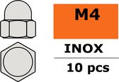 Revtec - Dopmoer - M4 - Inox - 10 st