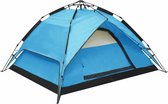 Everest Tent pop-up 2-3 persoons 240x210x140 cm blauw