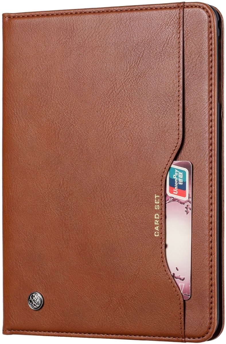 Mobigear Tablethoes geschikt voor Samsung Galaxy Tab A 10.1 (2019) Hoes | Mobigear Business Bookcase - Bruin