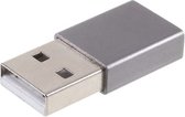 Geeek - USB-C naar USB-A adapter OTG Converter USB 3.0 - USB-C naar USB-A Verloopstekker - iMac 24" - MacBook - ChromeBook Converter/Adapter Grijs