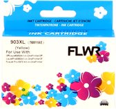 FLWR - Cartouche d'encre / 903XL / Jaune - Convient pour HP
