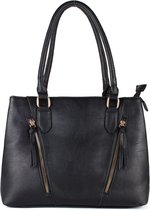 Dudlin elegante Dames schoudertas-handtas - Zwart