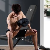 VW Sales halterbank - Verstelbaar - 6 standen - Vlak/negatief/schuin - Drukbank - Trainingsbank - Fitnessbank - Gewichtsbank