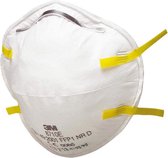 3M 8710 Masque anti-poussière FFP1 NR D - Protection respiratoire - Masque buccal - protégé contre les particules de poussière