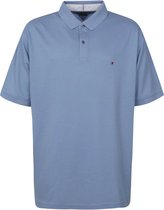 Tommy Hilfiger - Big and Tall Poloshirt Regular Indigo Blauw - 5XL - Regular-fit