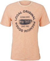 Tom Tailor T-shirt T Shirt Met Allover Streeppatroon 1030036xx10 29164 Mannen Maat - M