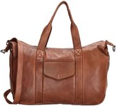 Genicci Lombardia Handtas - Cognac