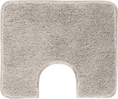 Casilin - Montana - Luxe Antislip WC Mat - Met uitsparing - Taupe - Beige - 60x60cm