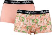 Australian Dames boxers - Pink Giraffe - Maat XL