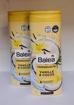 Cremedusche Balea - Vanille en Cocos - Per 2 stuks!