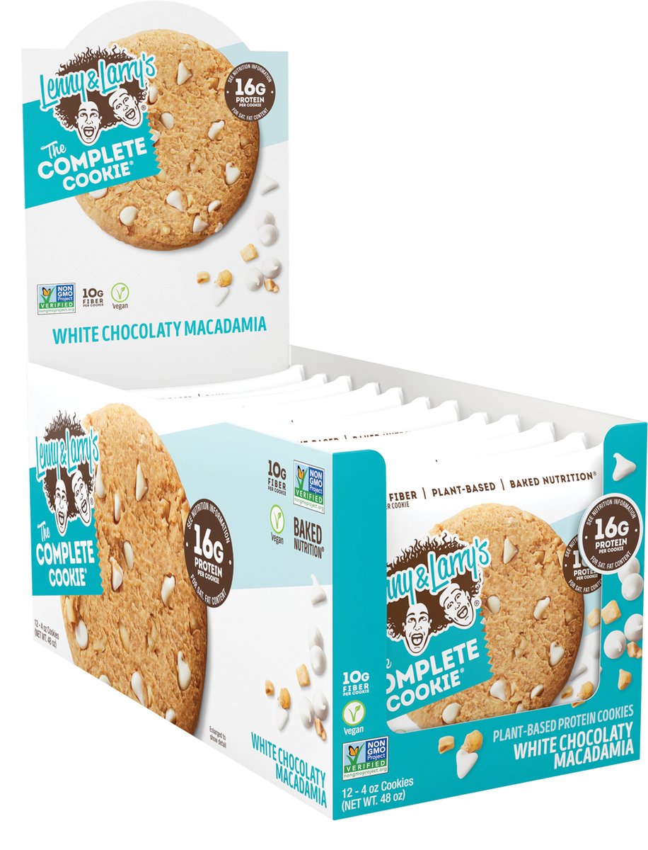 Goedkoopste The Complete Cookie 12cookies White Choco Macademia
