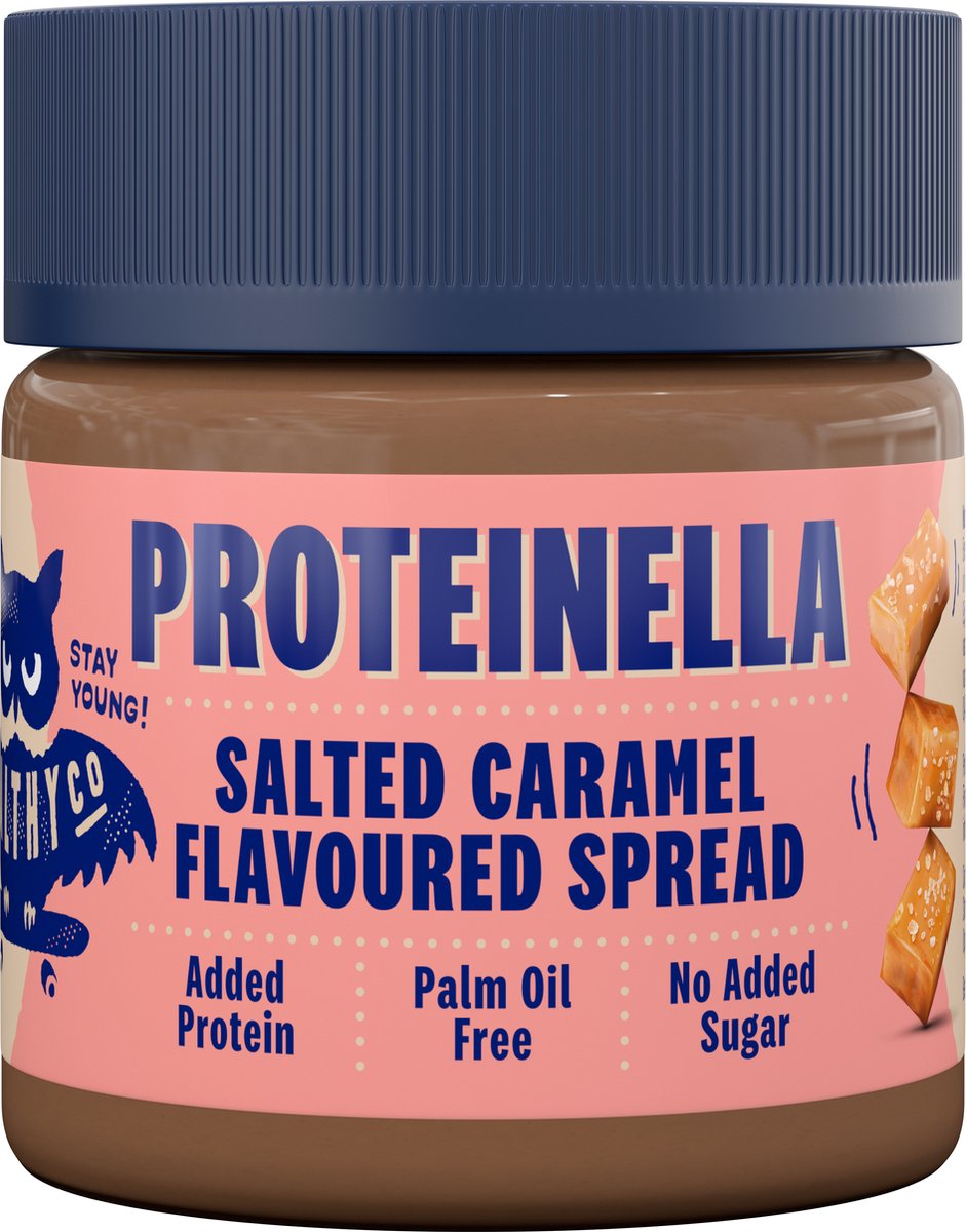 HealthyCo Proteinella (200g) Salted Caramel - Functionele voeding - Eiwitpasta's