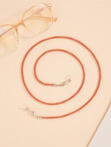 Brillenketting | Gevlochten Metaal Pink | Brillenkoord | Ketting voor AirPods | Brillen koord| Ketting voor Mondkapje | Zonnebrillen ketting  | Fashion Accessoire