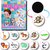 Hello Potty! - 10 Magic Stickers met Dieren - Zindelijkheidstraining Kind - Plasstickers voor kinderen- 10 Magische plasstickers - Potjestraining