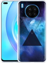 Honor 50 Lite Hoesje Space - Designed by Cazy