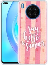Honor 50 Lite Hoesje Say Hello to Summer - Designed by Cazy