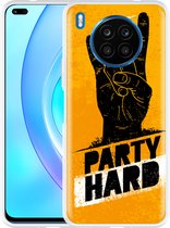 Honor 50 Lite Hoesje Party Hard 2.0 - Designed by Cazy
